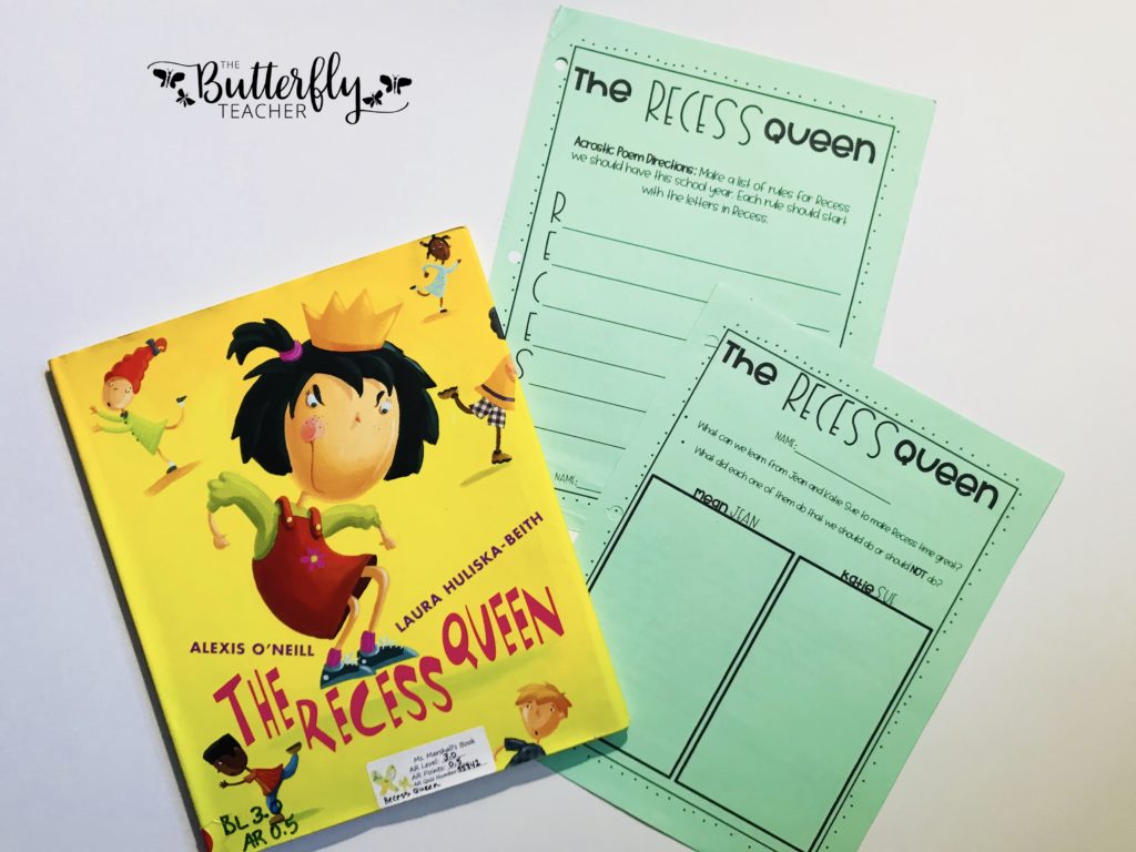 Back to School Activities for Upper Elementary Classrooms 9 back to school read alouds