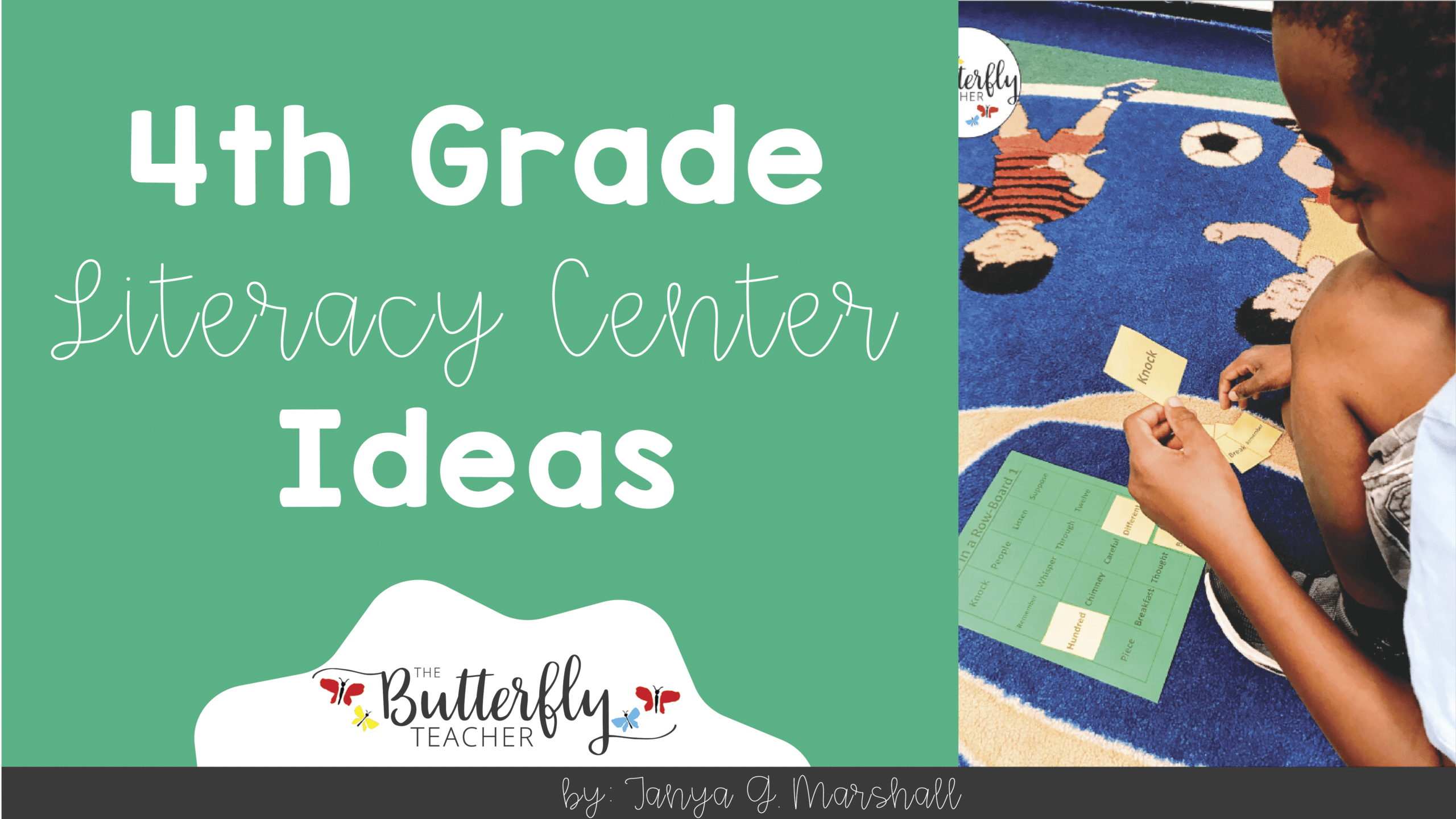 4th grade literacy centers the butterfly teacher