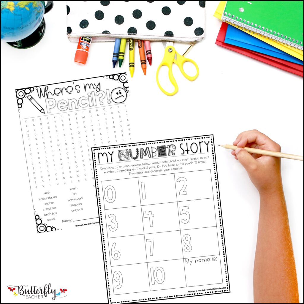Back to School Activities for Upper Elementary Classrooms 11 back to school activities